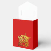 Ballotins Red Golden Ox Papercut Chinois Nouvel An 2021 TFB (Ouvert)