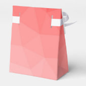 Ballotins Red gradient geometric mesh pattern Monogram (Arrière)