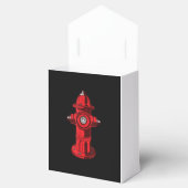 Ballotins Red Graphic Fire Hydrant Pompier Cadeaux de travai (Ouvert)