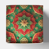 Ballotins Red Green Decorative Holiday Favor Box (Haut)