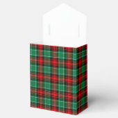 Ballotins Red Green Holiday Plaid Party Favoriser Box (Ouvert)