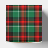 Ballotins Red Green Holiday Plaid Party Favoriser Box (Haut)