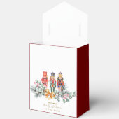 Ballotins Red It's Cold Outside Nutcracker Baby Shower  (Ouvrir)