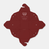 Ballotins Red JD Law Scales+Laurel Graduation (Déplié)