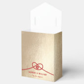 Ballotins Red Knot Union Double Bonheur Mariage chinois (Ouvert)