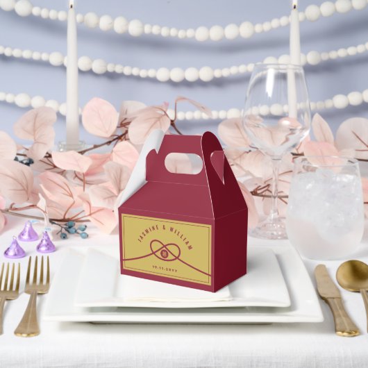 Ballotins Red Knot Union Double Bonheur Mariage chinois (Mariage)