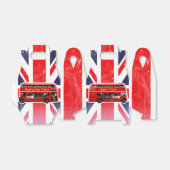 Ballotins Red London Bus thème (Déplié)