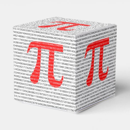 Ballotins Red Number pi est un symbole de constante mathémat (Arrière)