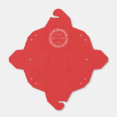 Ballotins Red Peace Love+Joie Noël éclatant (Déplié)