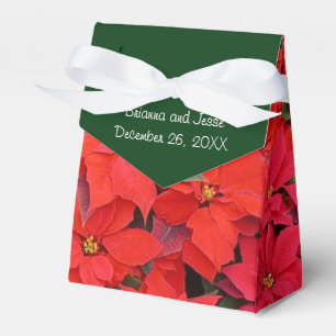 Ballotins Red Poinsettias I Christmas Holiday Floral Photo