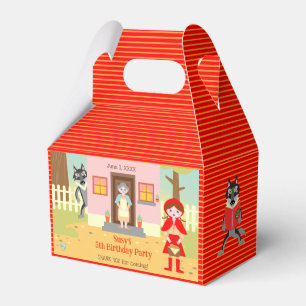 Ballotins Red RidingHood Fête d'anniversaire fille
