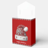 Ballotins Red Santa Hat Christmas Holiday Box (Ouvert)