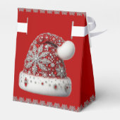 Ballotins Red Santa Hat Christmas Holiday Box (Arrière)