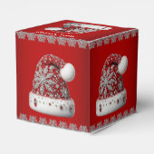 Ballotins Red Santa Hat Christmas Holiday Box (Arrière)