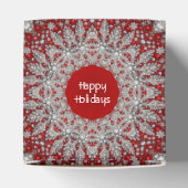 Ballotins Red Santa Hat Christmas Holiday Box (Haut)