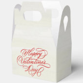 Ballotins Red Valentines Day Calligraphy (Ouvrir)