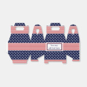 Ballotins Red White Blue Stars & Stripes Party Favoriser les (Déplié)