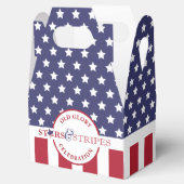 Ballotins Red White et Blue Stried American Flag Party (Ouvert)