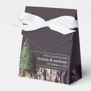 Ballotins Redwoods & Bark, Mariage rustique
