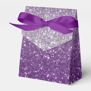 Ballotins Regard de paillettes violettes ombrées