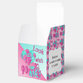 Ballotins Regardez qui a 90 ans | 90e anniversaire - rose et (Ouvert)