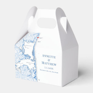 Ballotins Rehoboth Beach Delaware Map Mariage élégant