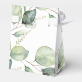 Ballotins Remerciement Botanique de Mariage avec Eucalyptus  (Arrière)