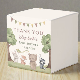 Ballotins Remerciement de Baby Shower aquarelle Animaux de l