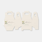 Ballotins Remerciement de calligraphie de citrouille de douc (Déplié)