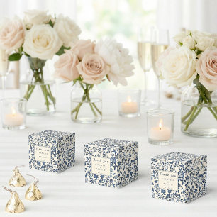 Ballotins Remerciement de mariage à motif floral de style ch