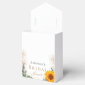 Ballotins Remerciement de shower de mariée tournesols eucaly (Ouvert)