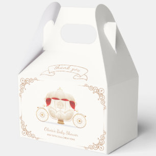 Ballotins Remerciement pour Baby Shower Carrosse de Fée Élég