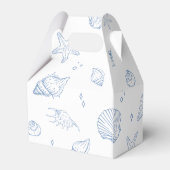 Ballotins Remerciement pour Baby Shower Côté Mer (Arrière)