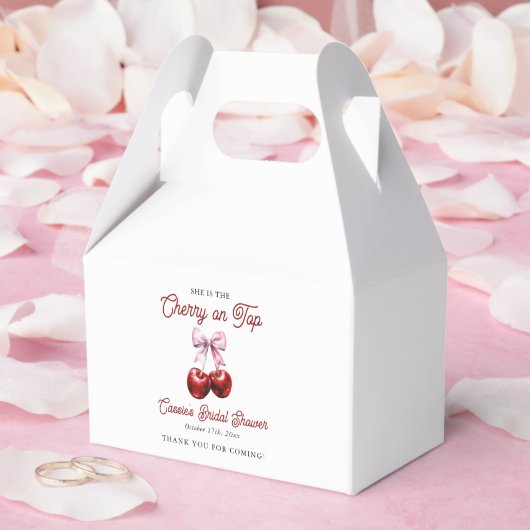 Ballotins Remerciement pour Baby Shower Rose avec Nœud Papil (Mariage)