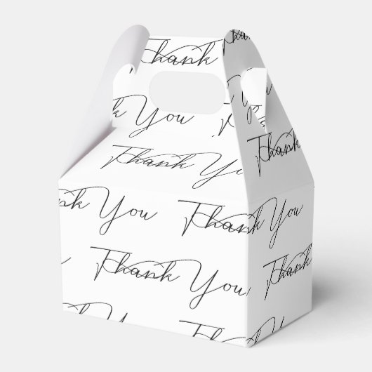 Ballotins Remerciement Texte Sur Blanc  (Arrière)