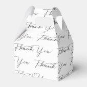 Ballotins Remerciement Texte Sur Blanc  (Verso)