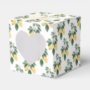 Ballotins Remerciements Baby Shower Fille au Citron
