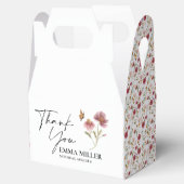 Ballotins Remerciements Fleurs Sauvages Mariage (Ouvert)