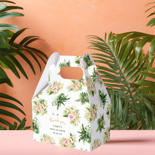 Ballotins Remerciements Floraux pour Baby Shower Tropical