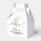 Ballotins Remerciements pour une Baby Shower Perles & Prosec (Verso)