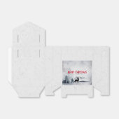 Ballotins Rennes dans l'Aquarelle gris sauvage Noël (Déplié)