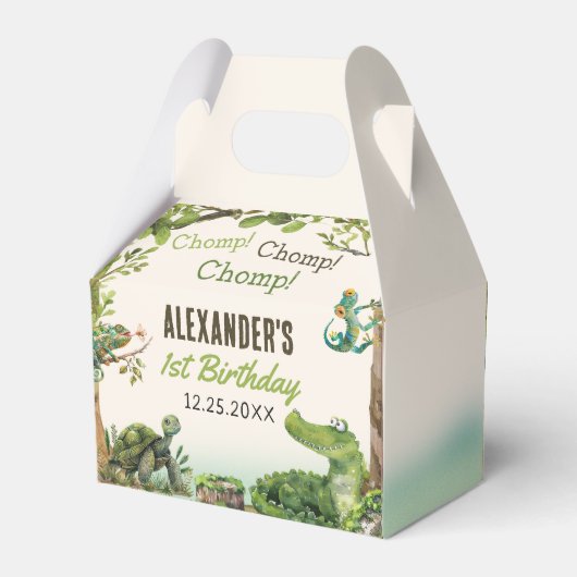 Ballotins Reptile de marais 1er fête d'anniversaire (Arrière)