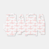 Ballotins Requins mignons rose blanc | BALLOTIN BABY SHOWER (Déplié)