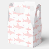 Ballotins Requins mignons rose blanc | BALLOTIN BABY SHOWER (Ouvert)