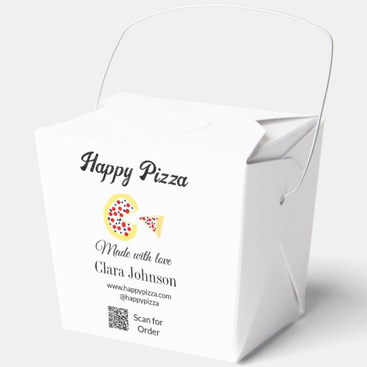 Ballotins Restaurant de pizzas café pizzeria scannez le code (Recto)