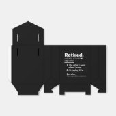 Ballotins retraite. définition drôle retraite (Déplié)