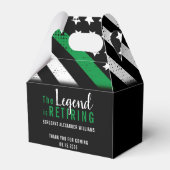 Ballotins Retraite militaire Mince Ligne verte (Arrière)