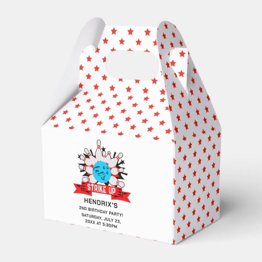 Ballotins Retro Bowling Kids 1st Birthday Party (Verso)