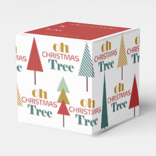 Ballotins Retro Coloré Oh Noël Arbre vacances