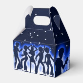Ballotins Retro Dance Party Blue Gable (Arrière)